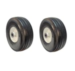 Set Of Two 4.10/3.50-4 Flat Free Wheels For Toro 105-3471 Time Cutter Z, 3/4" Id. Fixed Price $124.99.