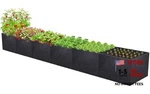 Fabric Raised Garden Bed Outdoor Planter Box Non-woven Patio 12X2X1FT. Fixed Price $35.11.