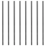 26 Inches Classic Hollow Round Aluminum Balusters For Deck Railing Porch (25-PAC. Fixed Price $61.94.