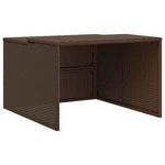 Robot Mower Garage Storage Shelter Garden Outdoor Lawn Poly Rattan Vidaxl. Fixed Price $228.99.