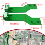 Hecasa Tractor Loader Quick Tach Weld On Mounting Brackets For John Deere. Fixed Price $48.40.