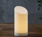 Ikea Dell Vskog Led Block Candle, White/indoor/outdoor, 6 1/4 " - 305.202.59. Fixed Price $14.99.