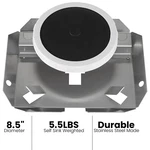 8.5" Air Diffuser Rubber Membrane Pond Aeration Accessory Stainless Steel Base. Fixed Price $69.42.