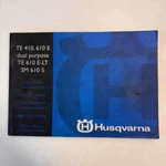 Husqvarna Te 410/610E Dual Purpose E-lt Sm 2000 800094611 Manual. Fixed Price $115.91.