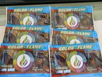 (6 Pack) Enviro-log Color-flame Fire Magical Colorful Flames Change. Fixed Price $14.99.