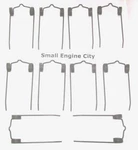 Qty (10) 43783 Craftsman Agri-fab Dethatcher Rake Tine Spring. Fixed Price $35.00.