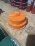 K-drill Orange Safety Cover For 8.5 In. Ice Auger. Fixed Price $30.00.