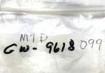 New Mtd GW-9618099 Oem Oil Seal Nos. Fixed Price $18.88.