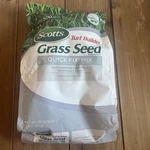 Scotts Turf Builder Grass Seed Quick Fix Mix 3IB. Fixed Price $16.00.