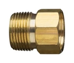 Gilmour 3/4 In. Brass Threaded Male/female Hose Connector. Fixed Price $9.89.
