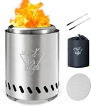 Tabletop Smokeless Portable For Wood Pellets Outdoor Camping. Fixed Price $60.25.