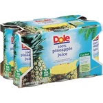 Dole 100% Pineapple Juice, 36 Ounces, 8 Per Case. Fixed Price $81.52.