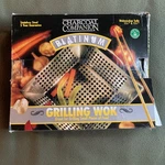 Charcoal Companion Stainless Steel Grilling Wok. 11 1/2 X New.. Fixed Price $15.00.