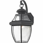 Quoizel NY8316K Newbury Light Outdoor Wall Lantern, Mystic Black. Fixed Price $134.89.