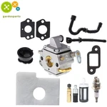 Carburetor For Stihl MS180C MS170 017 018 Chainsaw Air Filter Tune Up Kit. Fixed Price $12.52.