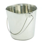 Indipets Heavy Duty Stainless Steel Flat Sided Pail With No Hooks 2 Quart -.... Fixed Price $21.07.