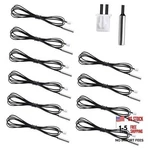 10PCS 10K Temperature Sensor Probe, Black Thermistor Waterproof. Fixed Price $18.02.
