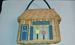 Wicker Rattan "flower Shop" Store Image Basket Handle - 17" Hi Counting. Fixed Price $14.99.