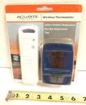 Acu-rite Wireless Indoor/outdoor Digital Thermometer Clock, Blue New!. Fixed Price $14.43.
