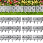 Landical 8 Pcs Retaining Wall Block Faux Stone Edging For Landscaping, 17 1.... Fixed Price $92.16.