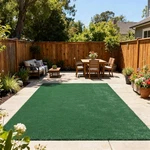 7FT. X 10FT. Synthetic Landscape Fake Grass Mat Artificial Pet Turf Lawn Garden. Fixed Price $55.25.