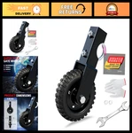 8IN Black Under Mount Gate Wheel Caster For Chain Link Sliding 400LB. Fixed Price $69.99.