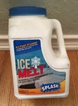 Splash Ice Melt, Snow & Melter, 12 Lb Jug. Fixed Price $13.75.