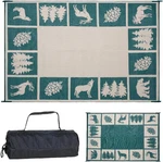 Stylish Camping 229124 9'X12' Reversible Mat, Plastic Straw Rug, Large Floor. Fixed Price $115.99.
