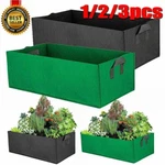 Home Garden Raised Fabric Bed Planting Bag Flower Vegetable Elevated Grow Box. Fixed Price $24.83.