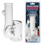 Valley Forge 60754 Polished Aluminum White Flag Pole Bracket Dia. X 11 In.. Fixed Price $18.09.