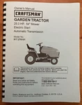 Owner Manual Sears Craftsman 25.0 Hp Lawn Tractor 54 Mower - Model 917.276101. Fixed Price $21.95.
