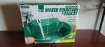 Ideaworks 2-IN-1 Outdoor Water Fountain & Faucet Combo Green. Fixed Price $50.00.