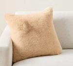 New Pottery Barn Faux Fur Mink Pillow Cover 20" Square. Fixed Price $49.99.