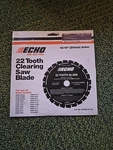 Echo New Oem 22 Tooth Blade 13/16" 20MM Arbor 99944200130. Fixed Price $32.95.