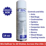 Pt 221L Pressurized Insecticide Aerosol Spray Kills Crawling Insects & Bugs 14OZ. Fixed Price $24.50.