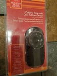 Brand New - Home Accents Holiday Outdoor Photo Sensor 6 Setting Mechanical Timer. Fixed Price $14.99.