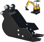 200MM/7.87-INCH Mini Narrow Bucket, For Small Excavators.. Fixed Price $95.90.