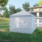 Outsunny Mesh Sidewalls For 10' X Canopy Tent With 6 Windows, White. Fixed Price $63.99.