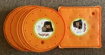 Bloem Ups-a-daisy Planter Lift Insert: Various Sizes, Round Square, Orange. Fixed Price $12.00.
