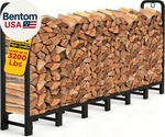 8FT Firewood Rack Outdoor Heavy Duty Logs Holder For Fireplace Indoor. Fixed Price $122.86.