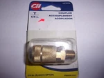 Campbell Hausfeld MP3239 T-style Series Automotive Coupler, 1/4". Fixed Price $5.00.