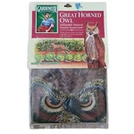 Gardeneer Great Horned Owl Inflatable Scarecrow Dalen 16" New. Fixed Price $19.75.