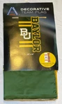 New University Of Baylor Bear Cutout 28 X 44" Applique Sewn House Flag Ncaa. Fixed Price $27.44.