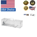 Havahart 1078SR Humane 1-DOOR Animal Trap For Rabbits, Skunks, And Squirrels. Fixed Price $112.22.