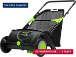 Earthwise LSW70021 21-INCH Width Leaf & Grass Push Lawn Sweeper, Black. Fixed Price $166.81.