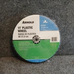 Arnold 11" Universal Plastic Wheel Mtd, Craftsman, Toro, 490-325-0023. Fixed Price $13.29.