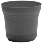 Bloem Saturn 12 Charcoal Gray Planter 3 Gallon Indoor Outdoor With Saucer. Fixed Price $23.89.