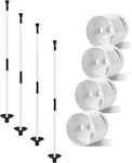 Golf Hole Flagpole Set 4" Cup, 3FT Stick, 4-PACK For Practice. Fixed Price $163.99.