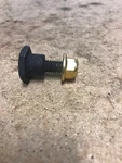 Mounting Shoulder Screw And Flange Nut Craftsman 42/46 24019 Grass Catcher. Fixed Price $9.99.