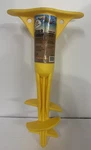 Strand Import Beach Anchor - Umbrellas, Fishing Poles, Tent Stakes Yellow. Fixed Price $12.99.